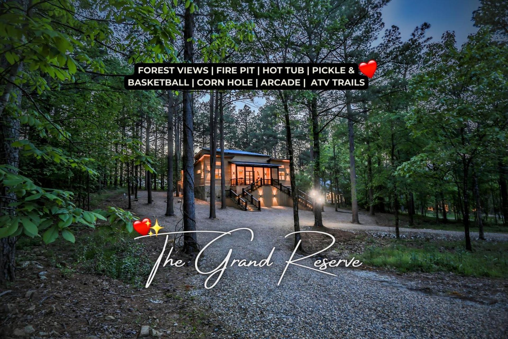 Lux,Hot Tub,Atv,Hiking,Pickleball,Firepit,Arcade ブロークン・ボウ エクステリア 写真